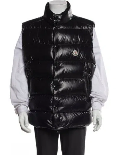 Pre-owned Moncler Vest In Blue
