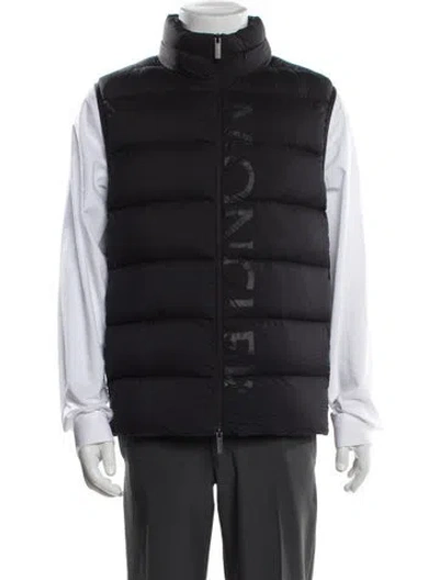 Pre-owned Moncler Vest In Blue