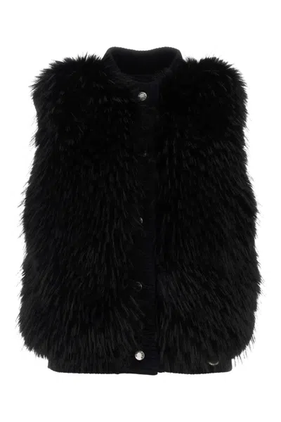 Moncler Vest In Blue