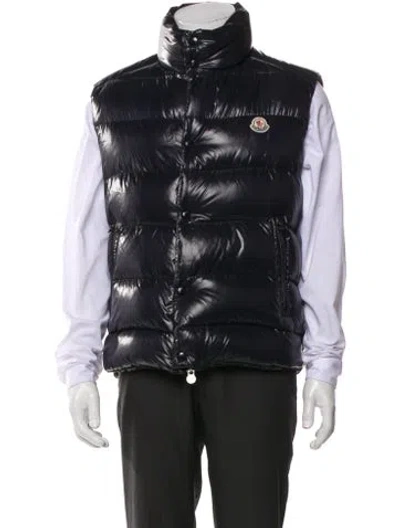 Pre-owned Moncler Vest In Gray