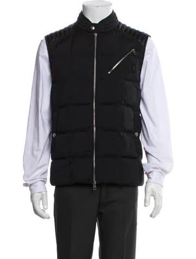 Pre-owned Moncler Vest In Gray