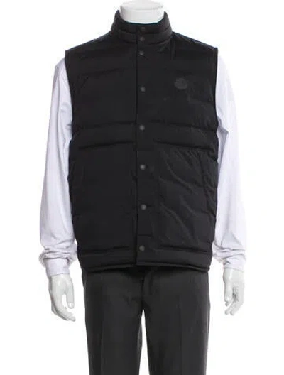 Pre-owned Moncler Vest In Gray