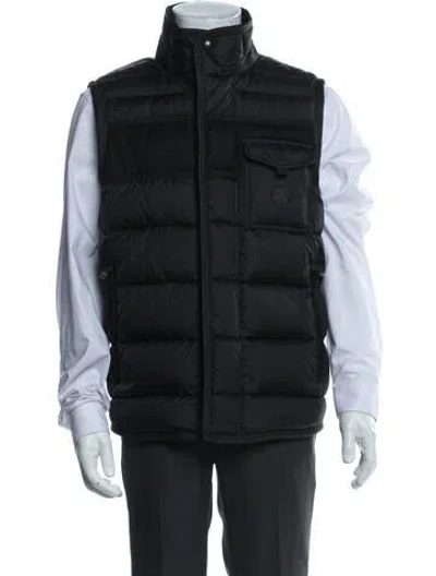 Pre-owned Moncler Vest In Gray