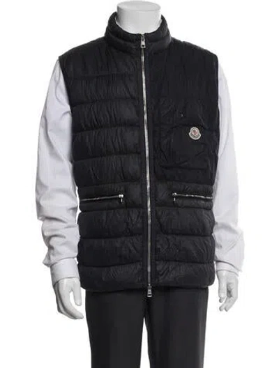 Pre-owned Moncler Vest In Grey