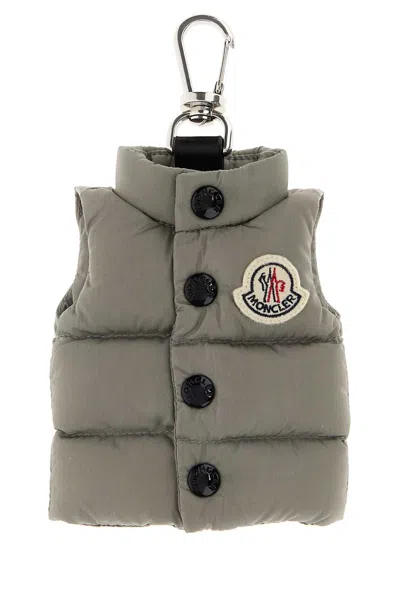 Moncler Vest Key Ring In Purple