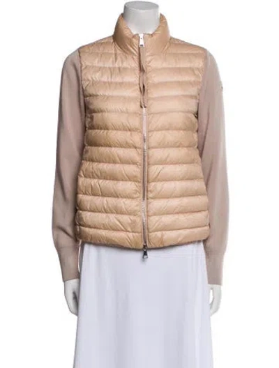 Pre-owned Moncler Vest In Pink