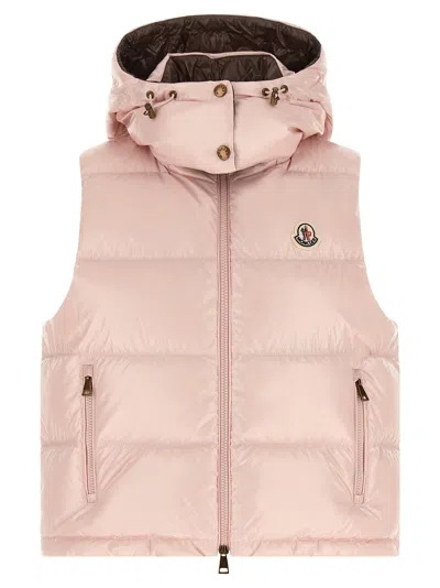Moncler Vest In Pink