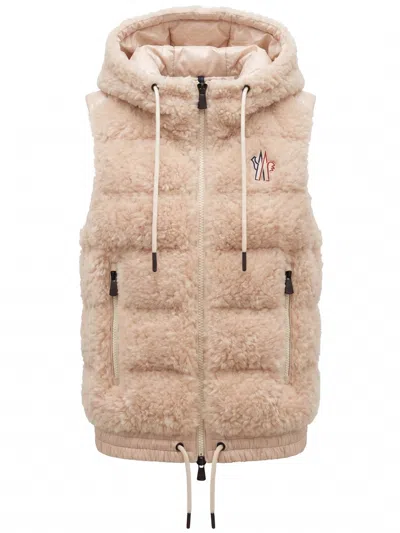 Moncler Vest In Pink