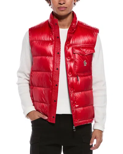 Moncler Vest In Red