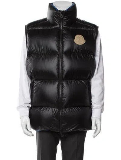 Pre-owned Moncler Vest W/ Tags In Black
