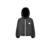 Moncler Veste À Capuche En Denim Direna In Bleu