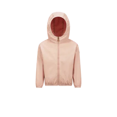 Moncler Kids' Fegeo Hooded Jacket Pink In Rose