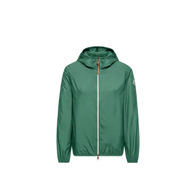 Moncler Fegeos Hooded Jacket In Green