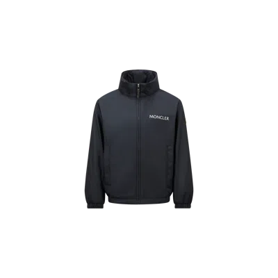 Moncler Kids' Veste À Capuche Warne In Blue