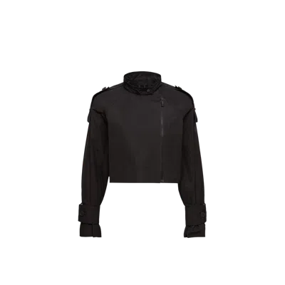 Moncler Veste À Fermeture Zippée Asymétrique