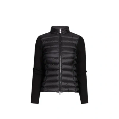 Moncler Veste Bi-matière In Black