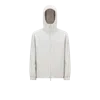 Moncler Veste Imperméable Bise À Capuche In Blanc