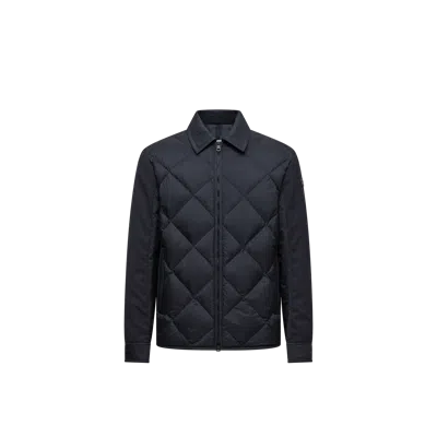 Moncler Veste-chemise À Matelassage En Losanges Aiguille