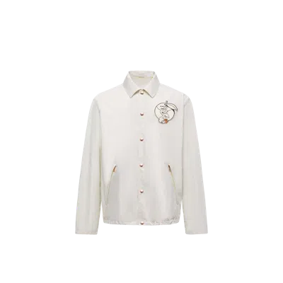 Moncler Veste-chemise Satsuma X Gilga Farm By Donald Glover In White