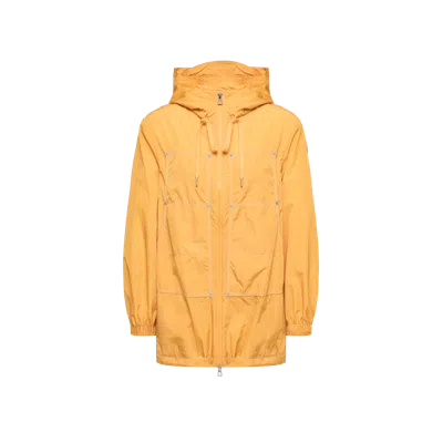 Moncler Alkes Windbreaker Jacket In Gold
