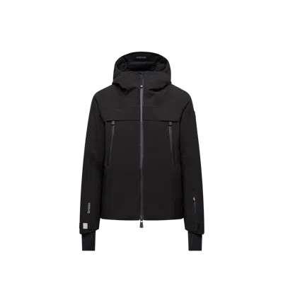 Moncler Canvey Hooded Ski Jacket, Women, Black, Size: 1