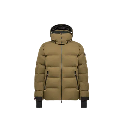 Moncler Veste De Ski Isolante À Capuche Montgetech, Homme, Vert, Taille: 0 In Green