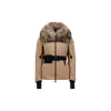 Moncler Veste De Ski Vizelle Gore-tex In Beige