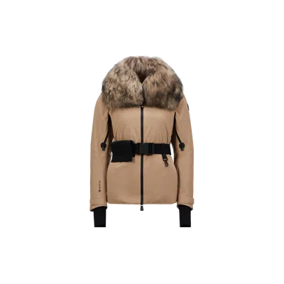 Moncler Veste De Ski Vizelle Gore-tex In Beige
