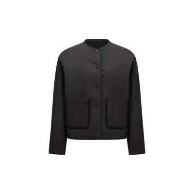 Moncler Nevers Short Padded Jacket Black