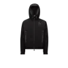 Moncler Padded Technical Poplin Jacket For Outdoor Activities In Black