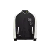 Moncler Veste Universitaire En Laine Et Cuir Loki X Frgmt In Black