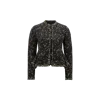 Moncler Veste Verneuil En Tweed In Noir