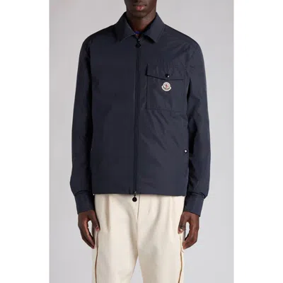 MONCLER MONCLER VIGEON PADDED DOWN SHIRT JACKET