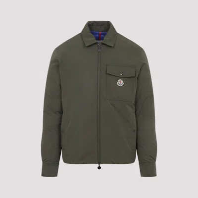Moncler Vigeon Shirt Jacket In Green