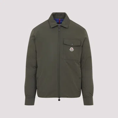 Moncler Vigeon Shirt Jacket In Green