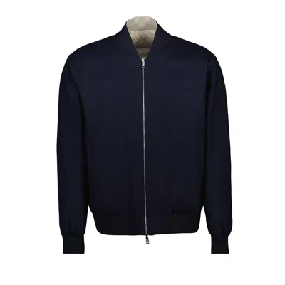 Moncler Villerest Reversible Down Bomber Jacket In Multi