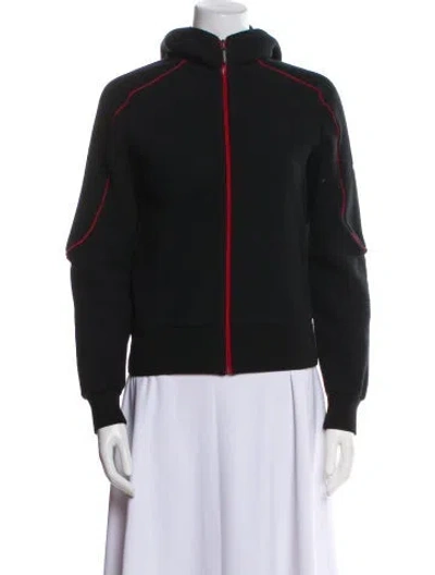 Pre-owned Moncler Vintage 1980's Bomber Jacket In Black