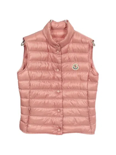 Pre-owned Moncler Vintage 2000s Liane Gilet In Pink