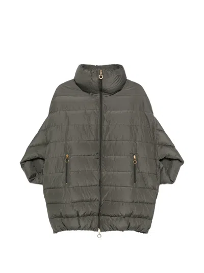 Pre-owned Moncler Vintage 2000s Quilted Down Jacket In Green