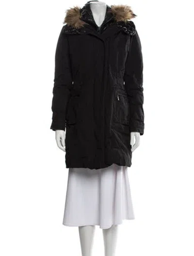 Pre-owned Moncler Vintage 2010 Down Coat In Black