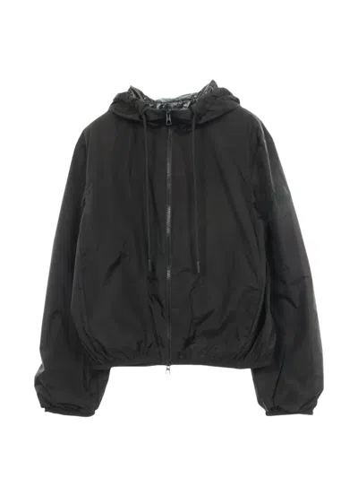 Pre-owned Moncler Vintage 2010s Cassie Hooded Jacket In Black