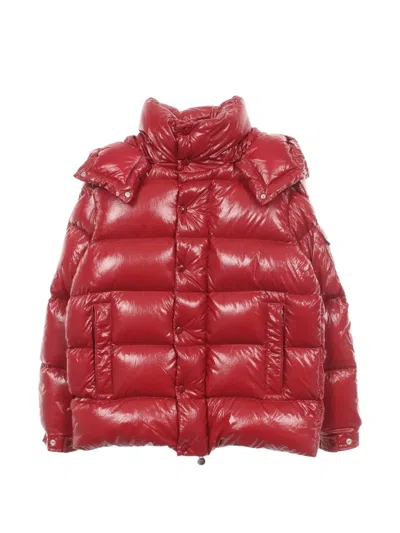 Pre-owned Moncler Vintage 2010s Maya 70 Down Jacket In Red