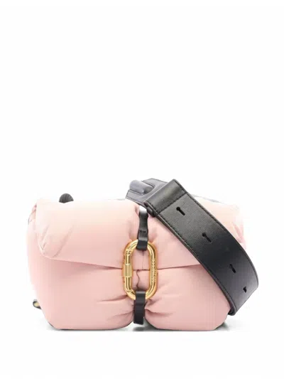 Pre-owned Moncler Vintage 2010s Snow Shoulder Bag In Pink