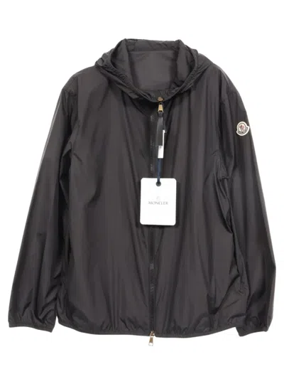 Pre-owned Moncler Vintage 2020 Fegeos Hooded Windbreaker Jacket In Black