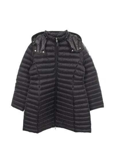Pre-owned Moncler Vintage 2020 Igelong Hooded Down Coat In Black