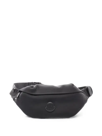 Pre-owned Moncler Vintage 2020s Durance Belt Bag In Black