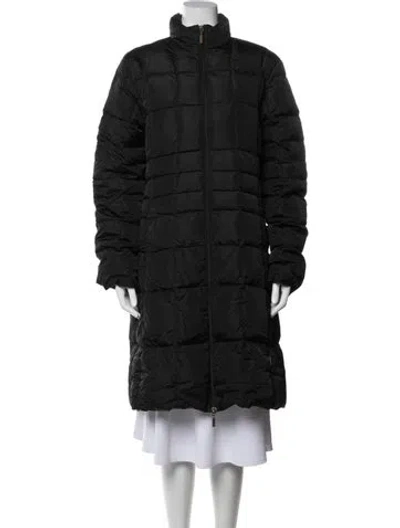 Pre-owned Moncler Vintage Down Coat In Black