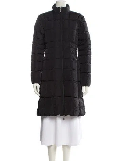 Pre-owned Moncler Vintage Down Down Coat In Black