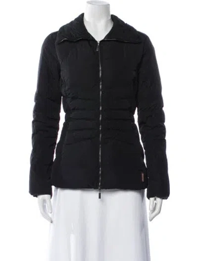 Pre-owned Moncler Vintage Down Jacket In Black