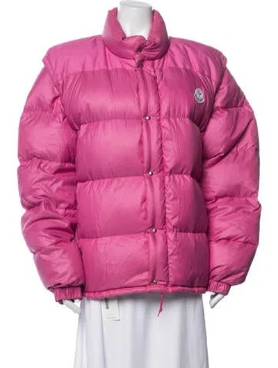 Pre-owned Moncler Vintage Down Jacket In Pink